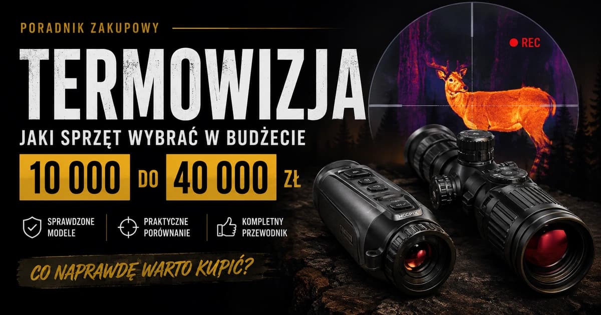 Porównanie sprzętu termowizyjnego w budżecie od 10 000 do 40 000 zł